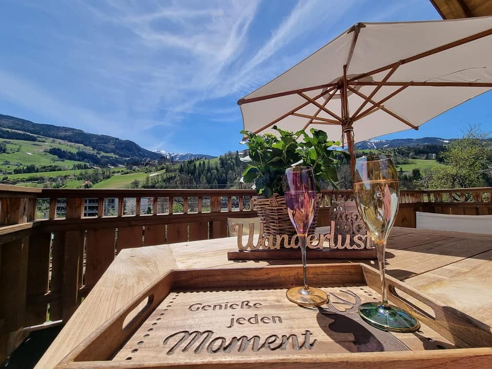 Terrace with mountain view – enjoy every moment